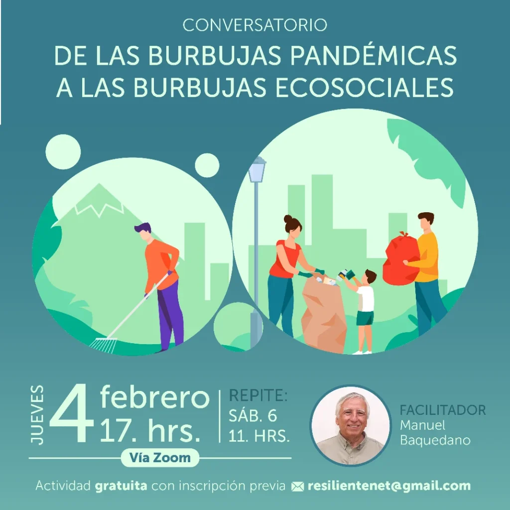 Afiche Burbujas Ecosociales
