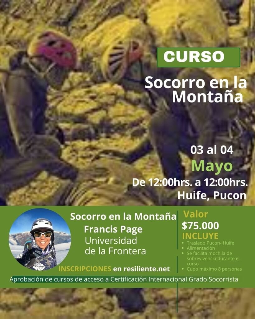 Curso socorro en la montaña
